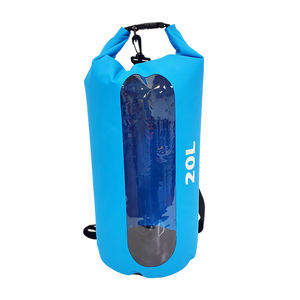 Bolsa Impermeable de PVC de 15L con Cierre Enrollable para Kayak, Escalada, Playa y Viajes, con Ventana Transparente - Product Image 1