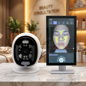 Máquina inteligente de análisis de piel de escritorio con 8 modos, escáner facial, equipo de prueba de pigmentación, arrugas, humedad y acné para la piel. - Product Image 1