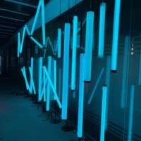 LED effet de scène arc-en-ciel DMX 3D LED Pixe Tube Bar Lights pour la décoration de discothèque