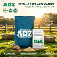 Additif alimentaire multifonctionnel et liant de mycotoxines pour maintenir la flore intestinale et améliorer les performances de production chez les animaux d'élevage