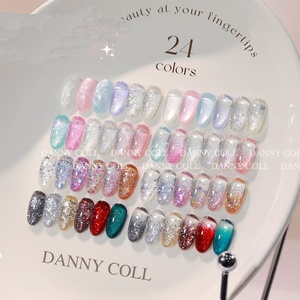 Tpo Hema Free <b>Nail</b> Uv <b>Gel</b> Polish 4 Color Hot Selling Sequins Uv <b>Nail</b> <b>Gel</b> <b>Set</b> 15ml <b>Nail</b> Salon Special Quality <b>Nail</b> Glue - Product Image 2