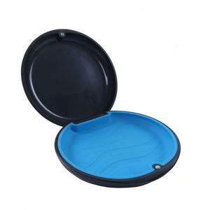 Estuche de almacenamiento Dental de alineador de Ortodoncia con cojín de silicona y estuche de retención de <span class=keywords><strong>dentadura</strong></span> redonda de espejo para uso doméstico - Product Image 3