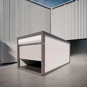 <span class=keywords><strong>Garage</strong></span> modulaire préfabriqué portable de 20 pieds au design moderne pour voitures, utilisation extérieure, fabriqué en panneaux sandwich - Product Image 3