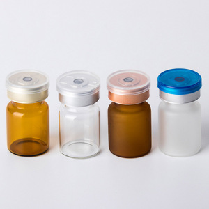 China Supplier Pharmaceutical Grade 5ml Amber Clear Glass Vials Rubber Stopper Screen Printed Tube Sample Essential Oil <b>Bottles</b> - Product Image 2