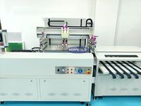 Máquina de Impresión de Serigrafía Automática con Alimentador de Papel para Película de Transferencia de Calor, Vinilo Ecológico y Adhesivos