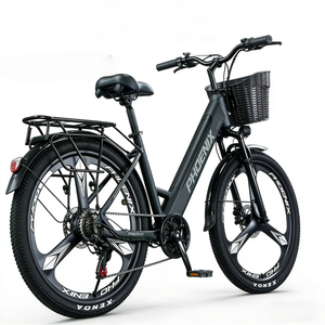 Bicicleta Eléctrica con Rueda Integrada, Motor sin Escobillas de 48V 350W, Batería de Litio, Suspensión Delantera/Trasera, Venta Directa de Fábrica - Product Image 5