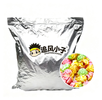 Sac de 2,5 kg de Popcorn aux Saveurs de Fruits en Vrac |   Collation sucrée et croustillante prête à consommer pour la vente en gros et au détail |   OEM ODM Marque Privée