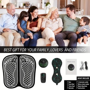 Masajeador de Pies EMS Inteligente con Función Musical, Recargable por USB, Microcorriente de Acupuntura, Fisioterapia por Pulsos para Pies, Piernas <span class=keywords><strong>y</strong></span> Más - Product Image 3