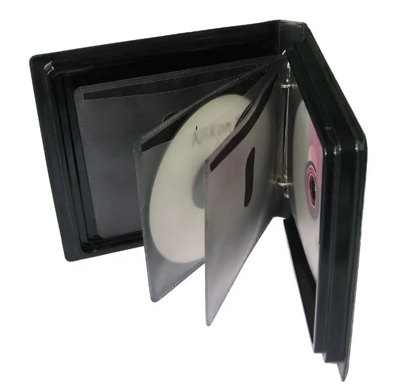 2-12 Disc Holders DVD CD Case Movie Box Storage Holder Cover