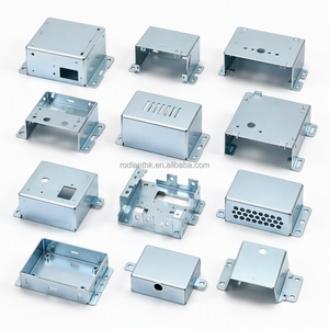 Fabrication sur mesure de tôles en acier inoxydable, service d'estampage avec placage au zinc - Product Image 1
