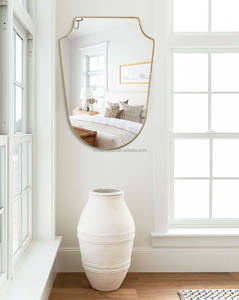 <span class=keywords><strong>Miroir</strong></span> mural vintage en <span class=keywords><strong>fer</strong></span> <span class=keywords><strong>forgé</strong></span>, grande décoration antique - Product Image 3