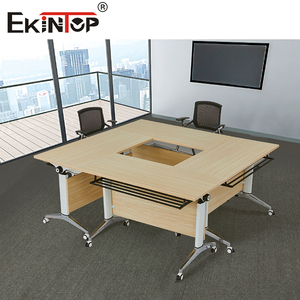 Ekintop โต๊ะไม้พับได้สำหรับโรงเรียนดีไซน์ทันสมัย - Product Image 6