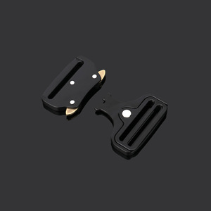 Hebilla Táctica Metálica de 50mm con Liberación Lateral, Aleación de Zinc Negra, Duradera, para Cinturones y Accesorios de Mochila - Product Image 3