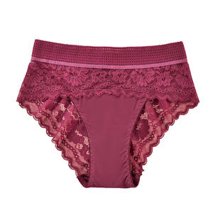 Nuevas bragas <span class=keywords><strong>de</strong></span> encaje para mujer, sexys y encantadoras, con estampado floral, <span class=keywords><strong>de</strong></span> malla transpirable, cómodas, <span class=keywords><strong>de</strong></span> talle alto, venta al por mayor transfronteriza - Product Image 5