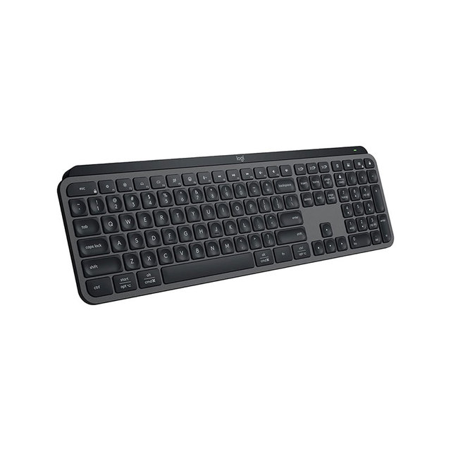 Logitech MX Keys S Wireless Keyboard, Low Profile, Quiet Typing, Backlighting, Bluetooth, USB C Rechargeable for Windows PC