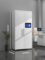 Armoire de gestion intelligente des documents avec reconnaissance faciale RFID et empreinte digitale pour stockage en libre-service d'entreprise, assemblée