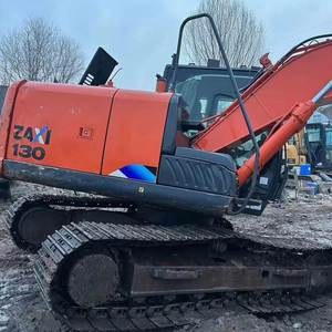 รถขุดขนาดกลาง Hitachi ZX130 รุ่นปี 2024 แบบตีนตะขาบ เครื่องยนต์ มอเตอร์ ปั๊ม เกียร์ แบริ่ง นำเข้าจากญี่ปุ่น ราคาถูก คุณภาพดี - Product Image 1