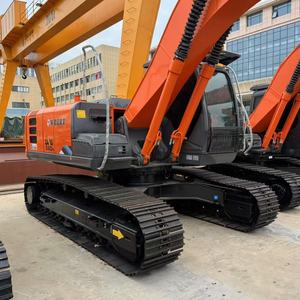 Excavatrice sur chenilles hydraulique Hitachi ZX240 d'origine japonaise, 24 tonnes, engin de construction lourd avec moteur et pompe, à vendre - Product Image 4