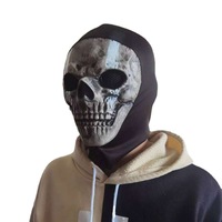 Nouveau Masque de Fête d'Halloween Horreur Effrayant en Latex Marque DAMAI pour Décoration et Cosplay, Modèle HLW-028