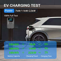 Nuevo Cargador de Vehículos Eléctricos AC de Doble Enchufe, Montado en Pared, Servicio OEM/ODM para Distribuidores Mayoristas Europeos, Socios B2B, 2 Años de Garantía