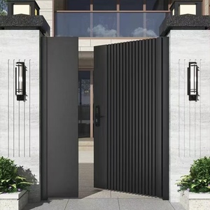 Puerta de Entrada Abatible Moderna y Minimalista Antirrobo Courtyard L Banye con Acero Inoxidable Galvanizado y Garantía de 3 Años - Product Image 4