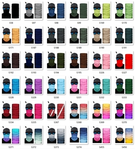 LEO liền mạch Bandana thăng hoa in mặt nạ bìa cho các hoạt động ngoài trời Mặt trời bảo vệ cổ gaiter headband cho nam giới - Product Image 6