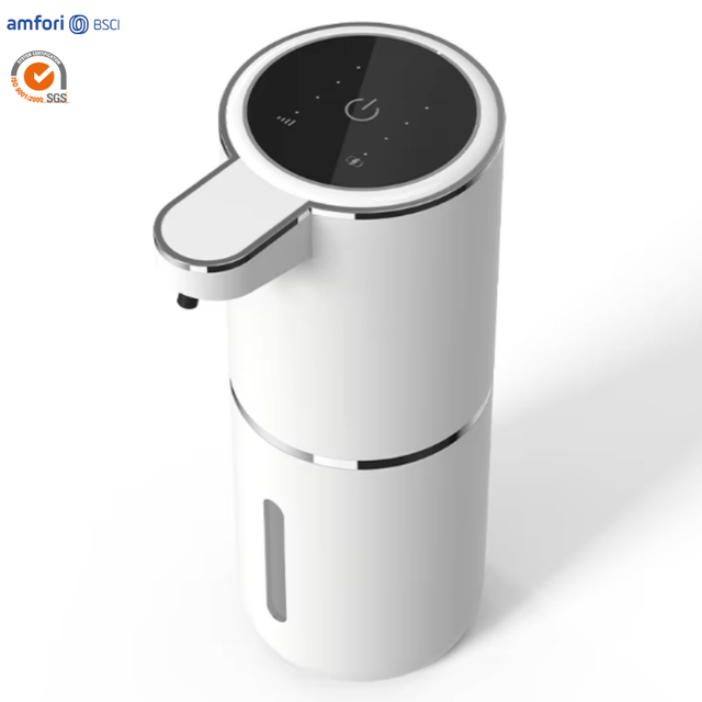 Modern Wall Mounted Non-Contact Automatic Induction Foaming Stainless Steel Triple Function Hand Soap Dispenser for Home Use