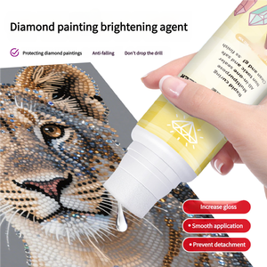 Sigillante eco-friendly per pittura diamantata per adulti <span class=keywords><strong>colla</strong></span> epossidica liquida 60ml strumento <span class=keywords><strong>Puzzle</strong></span> e accessorio per sigillare arte diamante - Product Image 4