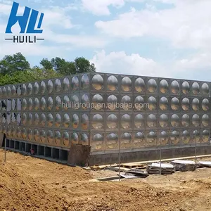 Modular hàn thép không gỉ 10000 lít tanque Para Agua uống Para 10 galn Tank