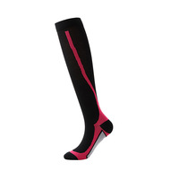 20-30 Mmhg Genou Haute Compression Chaussettes de Sport Chaussettes Avec Arc De Compression