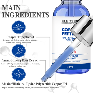 <span class=keywords><strong>Siero</strong></span> Densificante per <span class=keywords><strong>Capelli</strong></span> R 10% GHK-Cu + 5% AHK-Cu con Peptidi di Rame, <span class=keywords><strong>Siero</strong></span> GHK-Cu con Peptidi di Rame per la <span class=keywords><strong>Crescita</strong></span> dei <span class=keywords><strong>Capelli</strong></span>, Diradamento e Caduta - Product Image 3