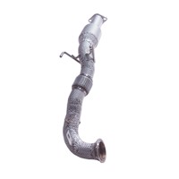 Knalpot Stainless Steel Berkinerja Tinggi 1.5mm Finishing Cermin untuk GAC Motor Empow R 2.0T 1.5T 2021-2025 Downpipe Heat Shield