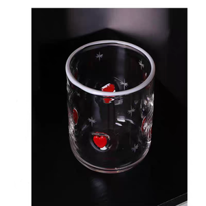 Conception d'arbre <span class=keywords><strong>de</strong></span> Noël fait à la main isolé clair à la mode créatif personnalisé verre trempé verre à liqueur <span class=keywords><strong>pour</strong></span> cadeau <span class=keywords><strong>de</strong></span> Noël - Product Image 5