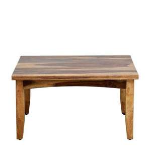 Table basse carrée en bois massif de style industriel moderne, faite à la main, portable, pour la maison, le bureau, la décoration du salon, prix de gros - Product Image 6