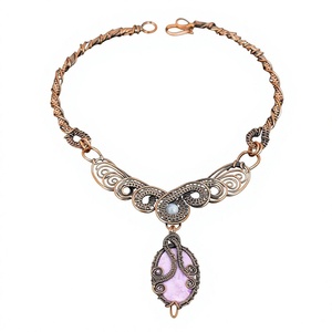 Decorative Copper Necklace with Elegant Handmade Features Ideal for Personal and Gift Use - Product Image 1