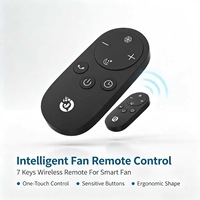 Control Remoto JCXK de 7 Teclas para Ventilador Eléctrico Inteligente, Personalizado OEM ODM