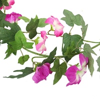 Guirlande artificielle de 180 cm en fausse glycine, plusieurs tailles et styles, pour la décoration intérieure