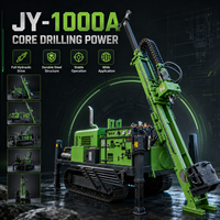Boîte de vitesses de foreuse hydraulique à moteur diesel pour forage profond de 1000 m, pour l'extraction minière, vitesse de forage rapide, mobilité pratique