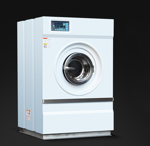 Lave-linge commercial automatique en acier inoxydable de 20 kg, machine à laver industrielle monocouche mini automatique à chargement par le haut - Product Image 1