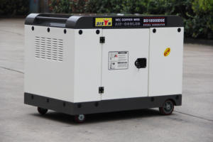 ביזון 12Kw 12Kva <span class=keywords><strong>12000</strong></span> ואט סופר שקט דיזל גנרטור נייד דיזל גנרטורים - Product Image 3