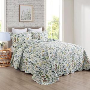 Bán Buôn Vua Kích Thước Khăn Trải Giường Bộ Đồ Giường Comforter Set Mềm Hoa In Đầy Đủ Giường Chăn - Product Image 2