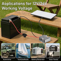 Adaptor Daya Starlink Mini 12V/24V ke 30V 3.5A 105W Konverter dengan O Ring DC Female Voltage Boost Converter Adapter Cable
