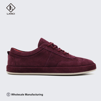 Fabricant de baskets LANCI, vente en gros de chaussures en daim de luxe pour hommes, baskets de haute qualité pour hommes, baskets personnalisées, baskets avec logo personnalisé