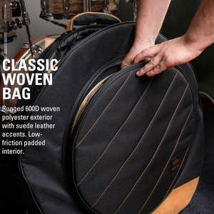 Étui de transport pour cymbales, étui de rangement pour instruments, étui de transport imperméable pour gong, tambourin à roulettes, 20 / 24 pouces, échantillon gratuit - Product Image 6