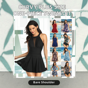 <span class=keywords><strong>Maillot</strong></span> <span class=keywords><strong>de</strong></span> <span class=keywords><strong>bain</strong></span> une pièce pour <span class=keywords><strong>femme</strong></span>, modeste, élégant, uni, grande taille, avec effet ventre plat - Product Image 2