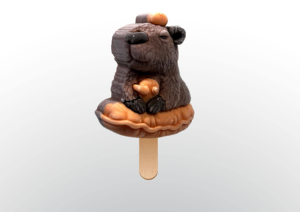 Helado de Alta Calidad OEM con Certificación Halal HACCP, Sabor a Fruta Dulce y Saludable, con Forma de Personaje de Dibujos Animados Kapibala - Product Image 3