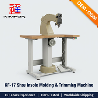Machine de découpe de bordures pour chaussures, intégrée à la machine de moulage