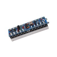 V242 Papan Amplifier Panggung Profesional 2 Saluran Daya Tinggi 24 Tabung 2SC5200/2SA1943 HiFi Audiophile 1000W+1000W Stereo Kit DIY