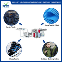 Machine de laminage PUR haute vitesse, équipement composite entièrement automatique pour usines de jeans, de pantalons, de chaussures et de textiles de maison