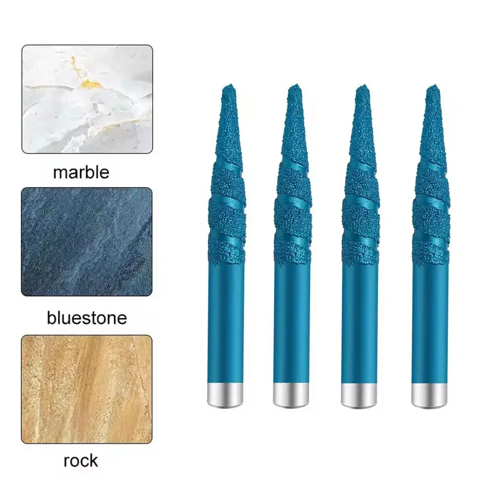 High Quality Diamond Engraving Bit Taper Ball Head Carving Knife for Granite Wear Resistant Stone Engraving Tools
